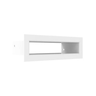 Grelha de Ventilação Branca Tunel 6x20cm TUNEL/6/20/B