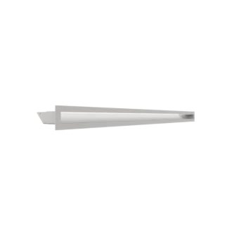 Grelha de Ventilação Branca 6×100cm LUFT/6/100/45S/B