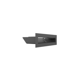 Grelha de Ventilação Grafite 6×20cm LUFT/6/20/45S/G