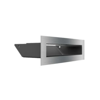 Grelha de Ventilação Inox Slim 6×20cm LUFT/6/20/45S/SZ/SF