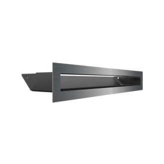 Grelha de Ventilação Inox Slim 6×40cm LUFT/6/40/45S/SZ/SF