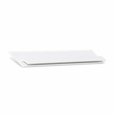 Calha fixação PVC 46mm horizontal barra 2m