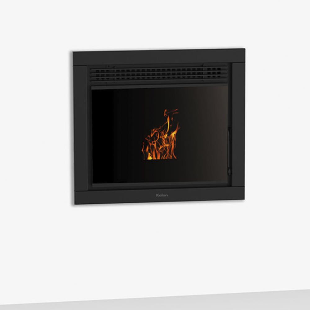 Recuperador a Pellet Ar Ventilado 8 kW Kalon Arkos - Vidro Mágico