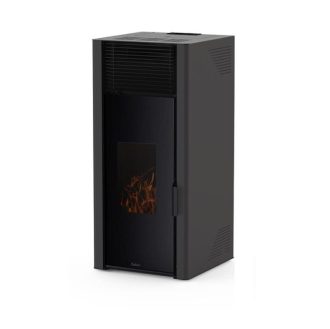 Salamandra a Pellet Ar Ventilado 12 kW Kalon Alysa Grigio Antracite