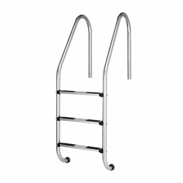 Escada Standard Inox AISI 304 2 Degraus